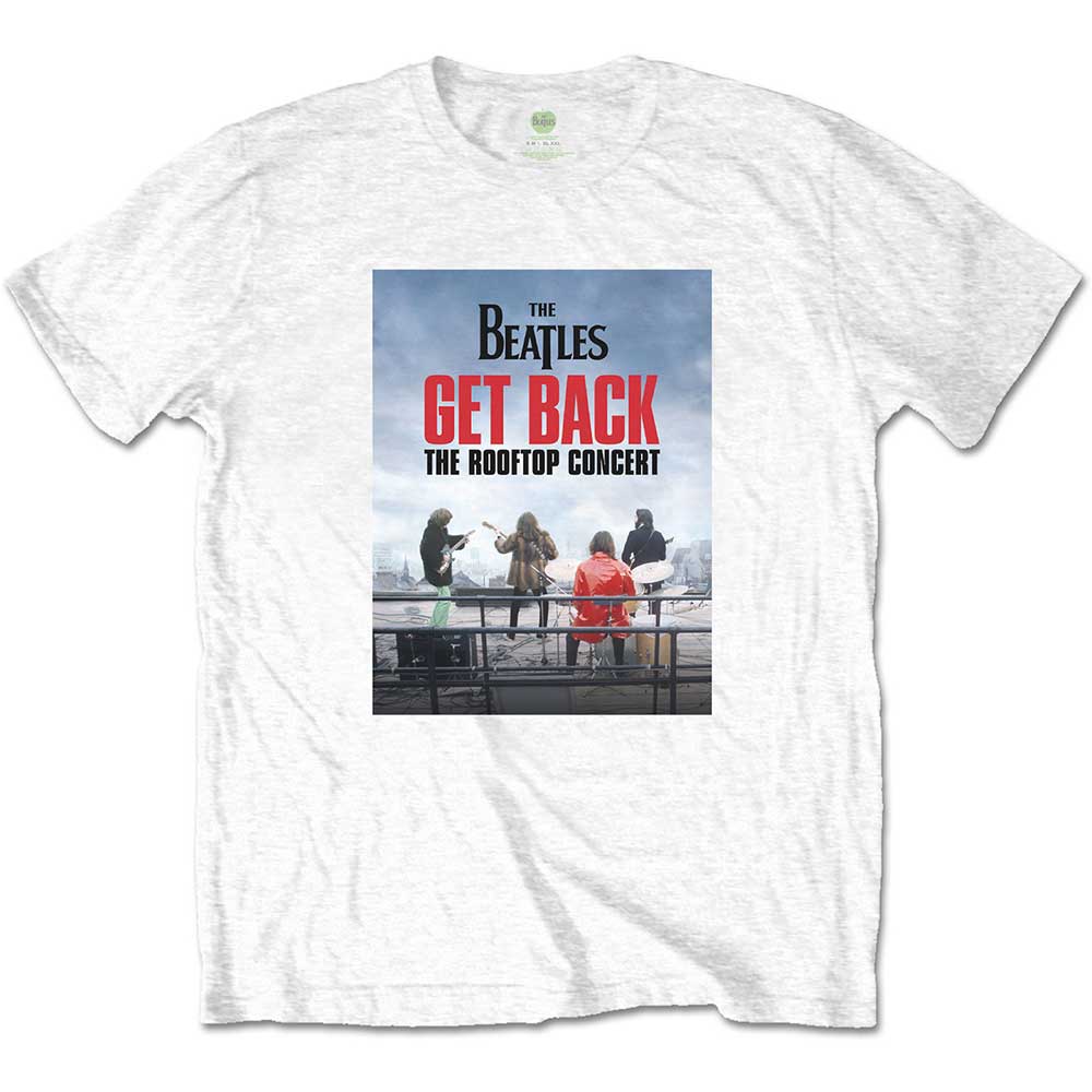 The Beatles Rooftop Concert Mens T Shirt Officially Licensed