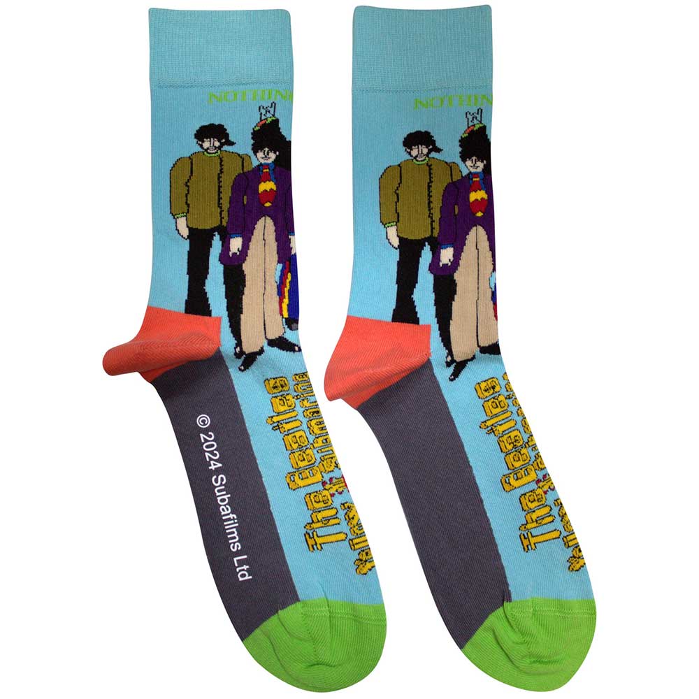 The Beatles Sub & Band Socks Officially Licensed