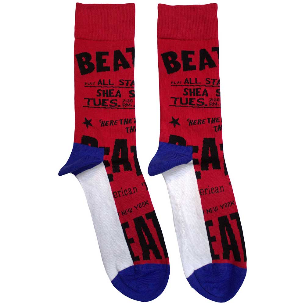 The Beatles USA Socks Officially Licensed