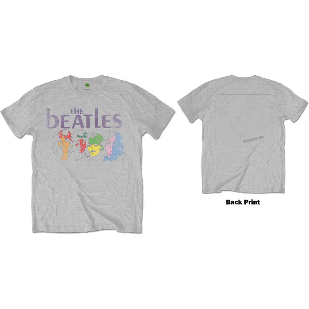 The Beatles White Album Back Mens T Shirt Officially Licensed