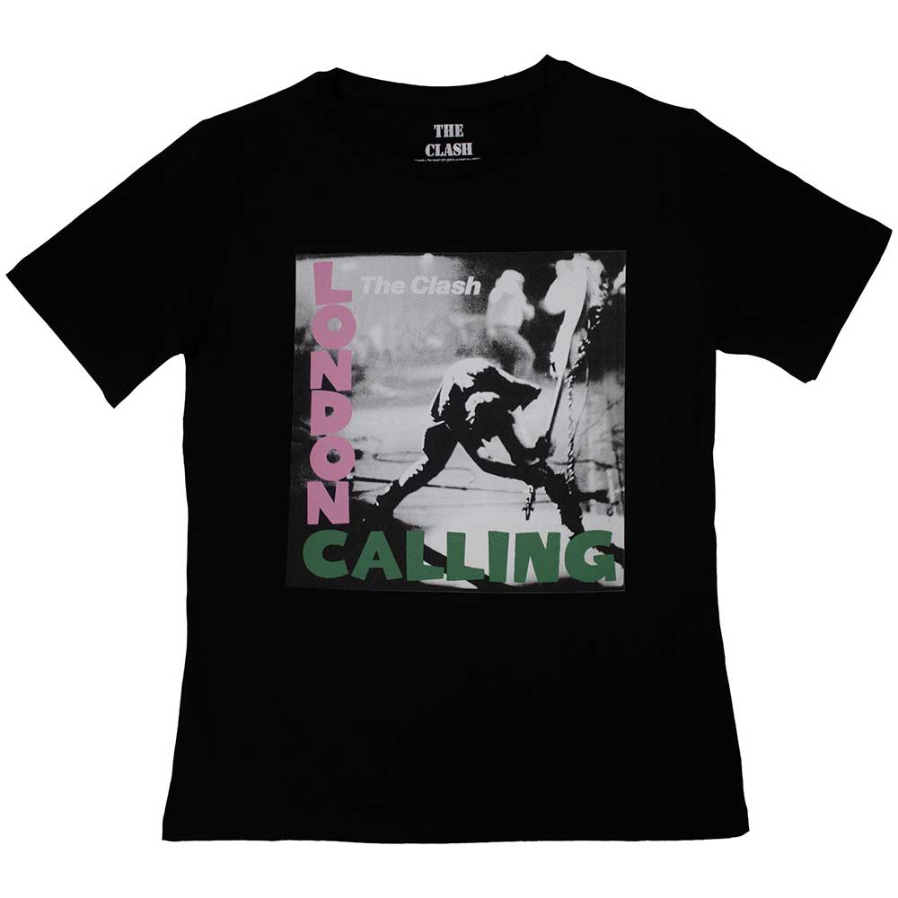 The Clash London Calling Womens T Shirt Officially Licensed