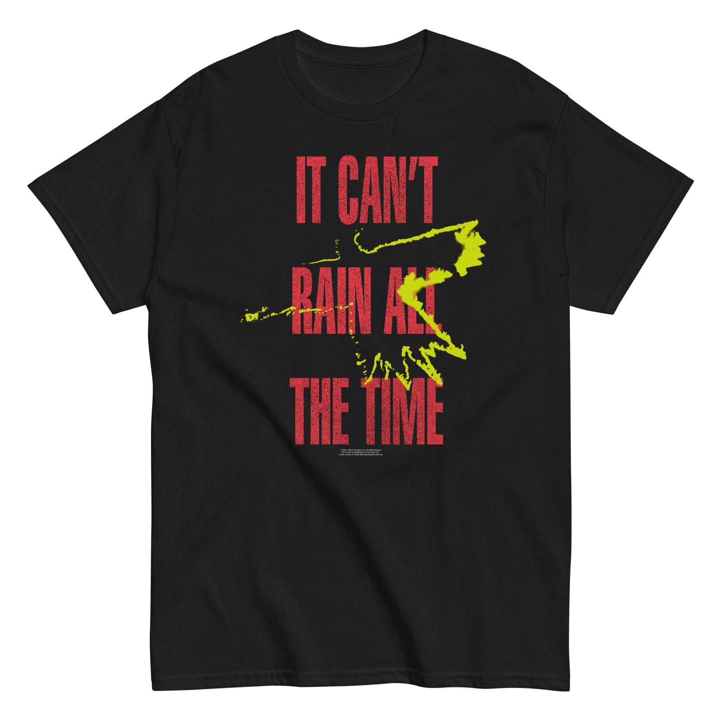 The Crow Can't Rain Officially Licensed Mens T Shirt Black