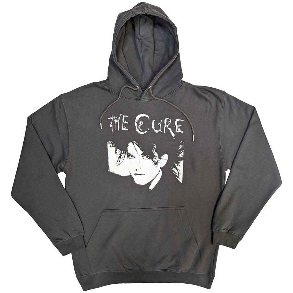 The Cure Robert Illustration Hoodie Sweatshirt Officially Licensed