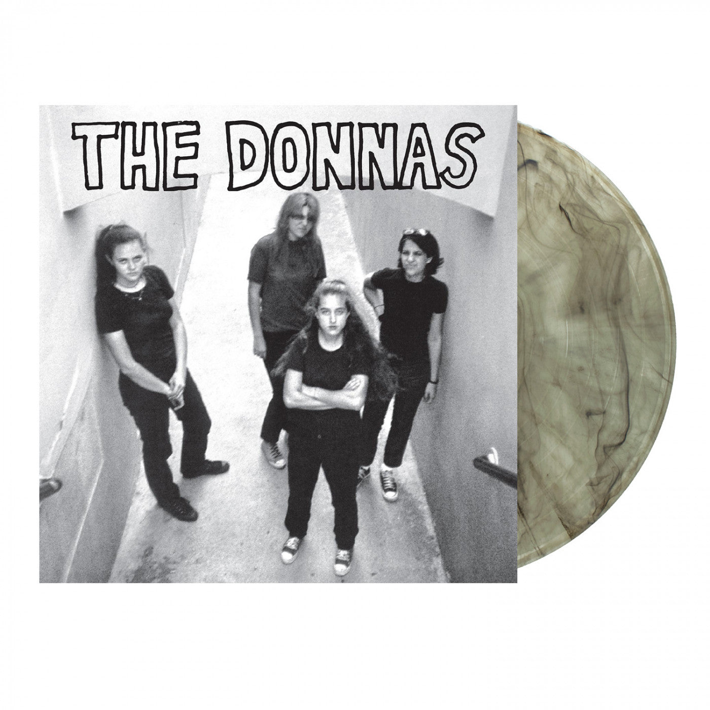 The Donnas - The Donnas (Natural With Black Swirl) Vinyl Record