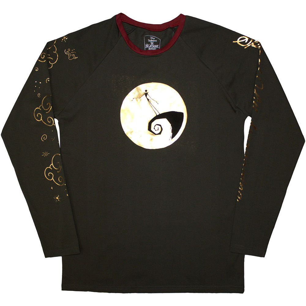 The Nightmare Before Christmas Spiral Hill Long Sleeve Shirt Officially Licensed