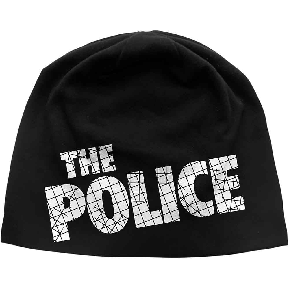 The Police Logo Beanie Hat Officially Licensed