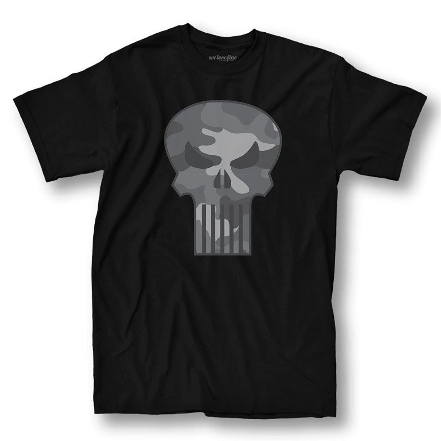 The Punisher Camo Logo T-shirt