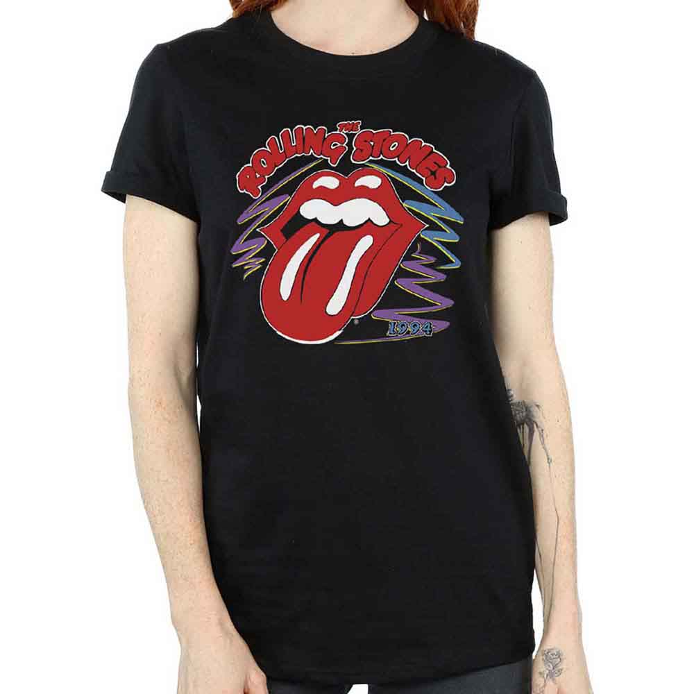 The Rolling Stones 1994 Tongue Womens T Shirt Officially Licensed