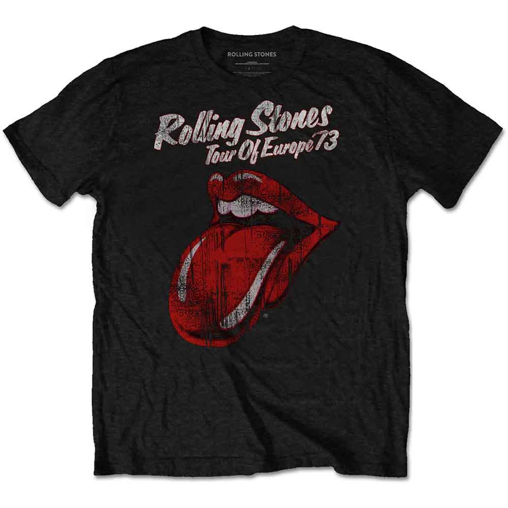 The Rolling Stones 73 Tour Mens T Shirt Officially Licensed