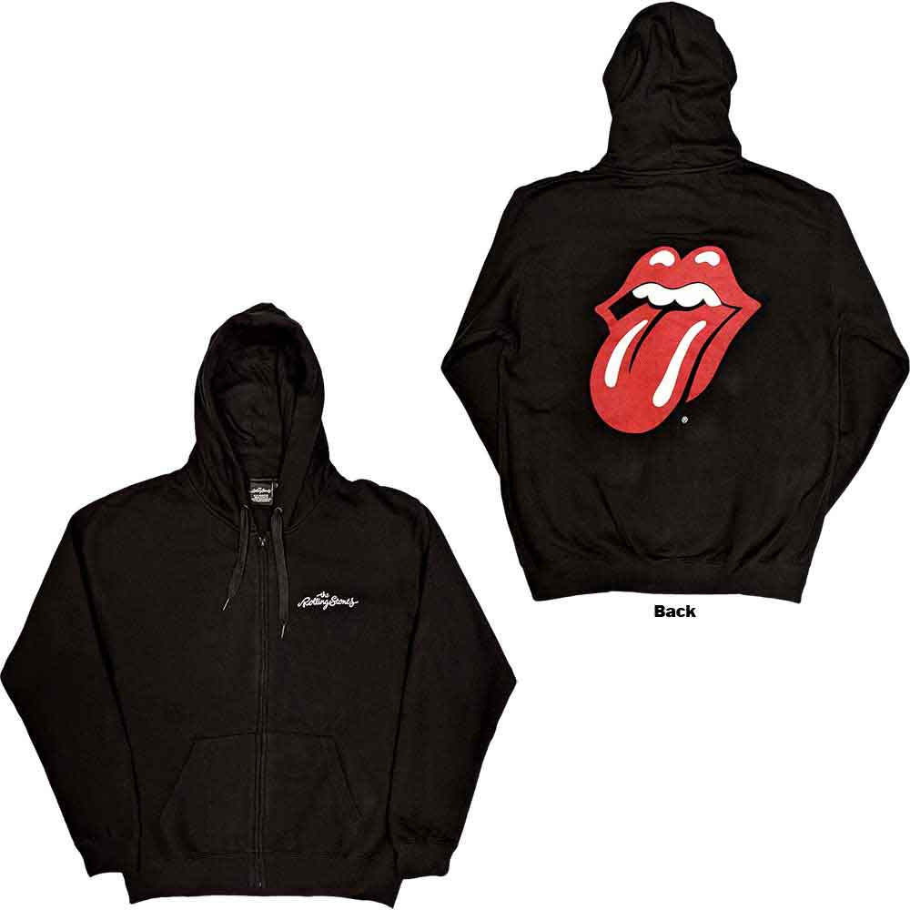 The Rolling Stones Classic Tongue Hoodie Sweatshirt Officially Licensed