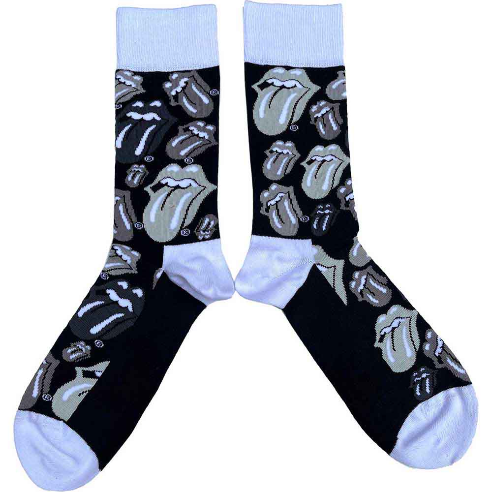 The Rolling Stones Classic Tongue Socks Officially Licensed