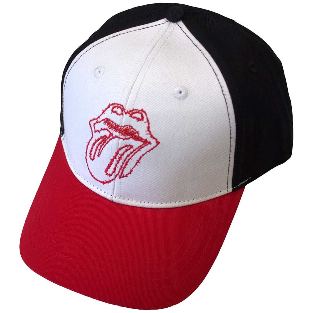 The Rolling Stones Classic Tongue Outline Baseball Cap Hat