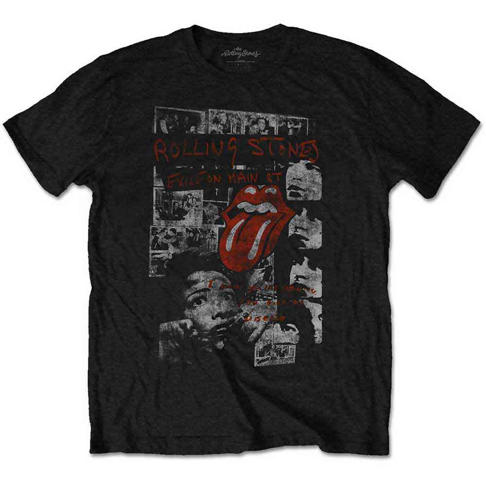 The Rolling Stones Elite Faded Mens T Shirt Officially Licensed