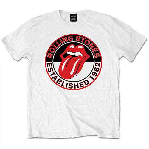 The Rolling Stones Est. 1962 Mens T Shirt Officially Licensed