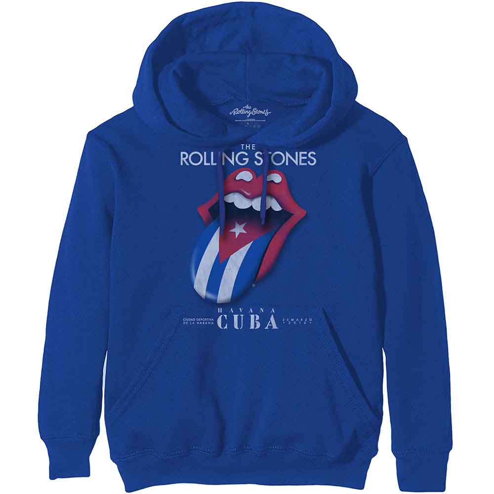 The Rolling Stones Havana Cuba Hoodie Sweatshirt Officially Licensed