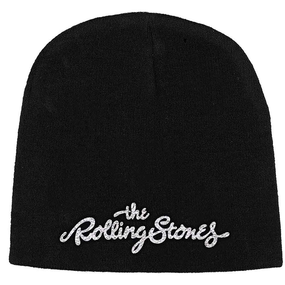 The Rolling Stones Logo Beanie Hat Officially Licensed