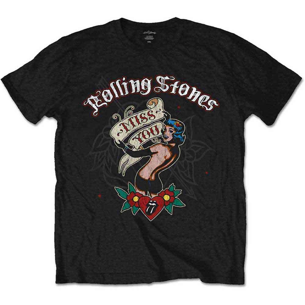 The Rolling Stones Miss You Mens T Shirt Officially Licensed