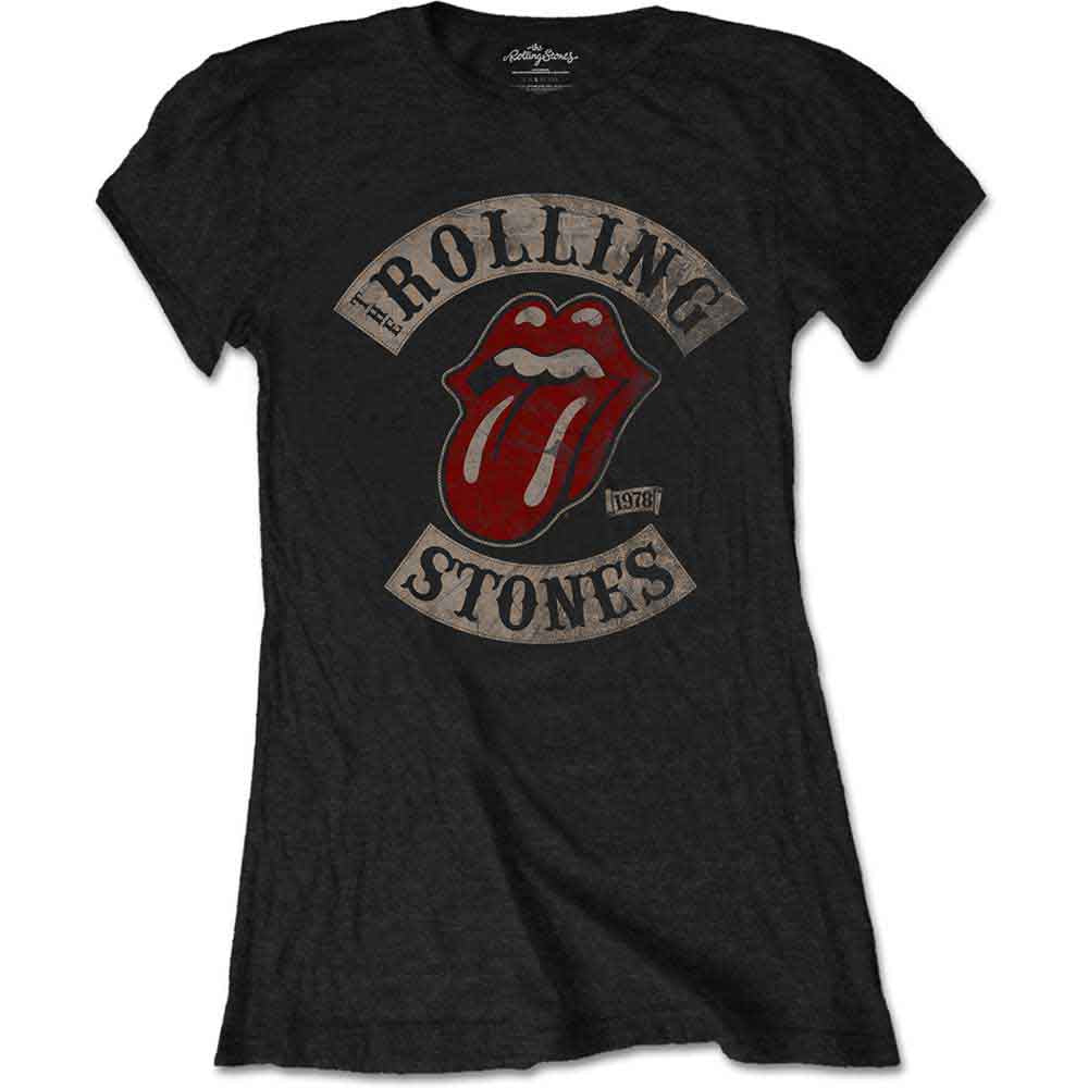 The Rolling Stones Tour 1978 Womens T Shirt Officially Licensed