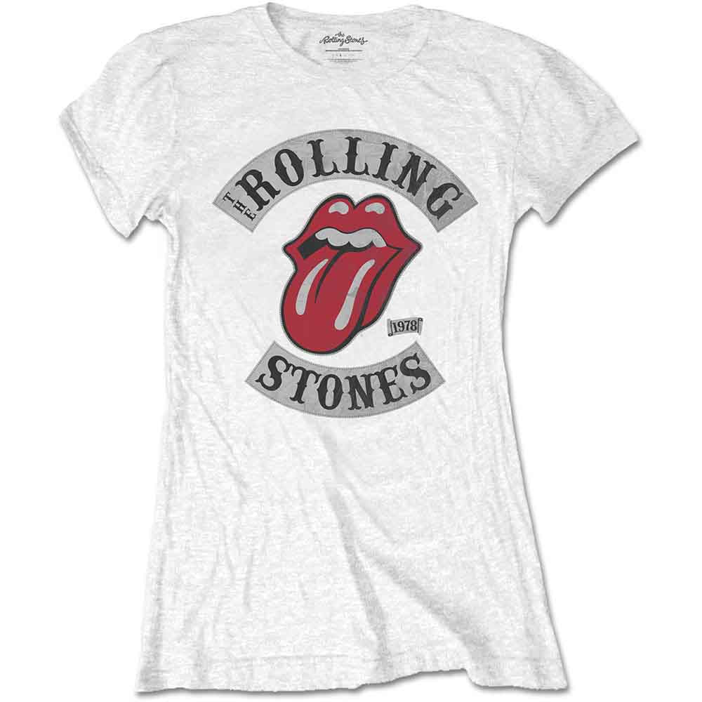 The Rolling Stones Tour 1978 Womens T Shirt Officially Licensed