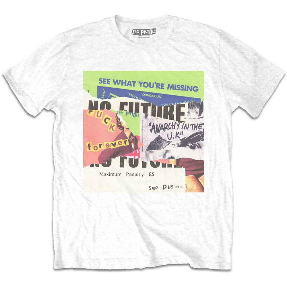 The Sex Pistols Collage Mens T Shirt Officially Licensed