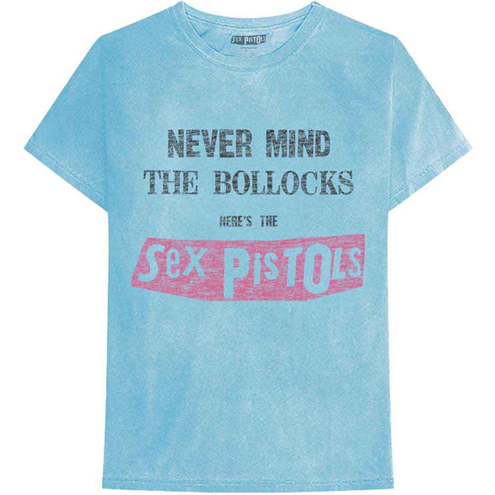 The Sex Pistols Never Mind the Bollocks Distressed Mens T Shirt Officially Licensed
