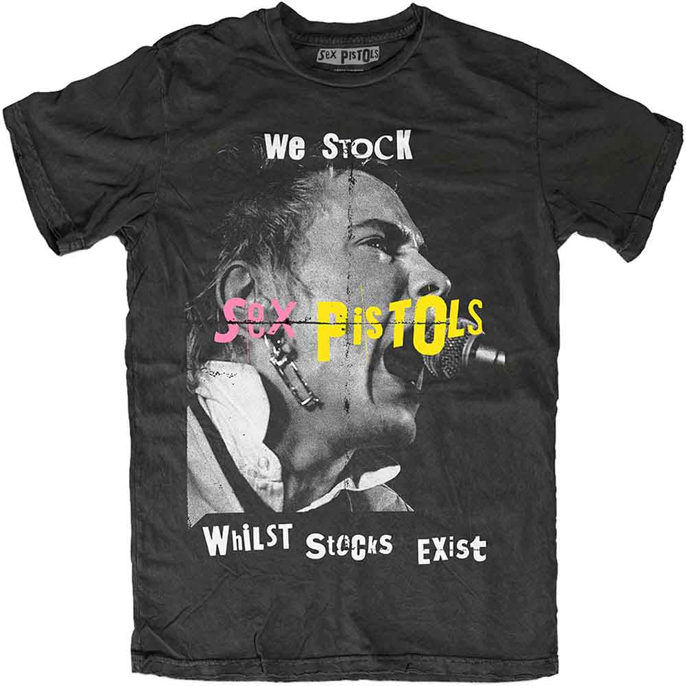 The Sex Pistols We Stock Mens T Shirt Officially Licensed