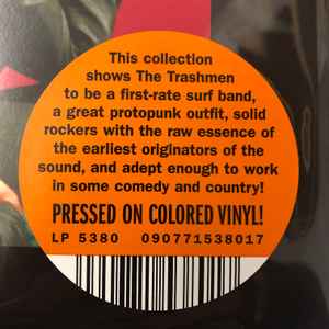 The Best Of The Trashmen (Clear Vinyl, Orange) Vinyl Record