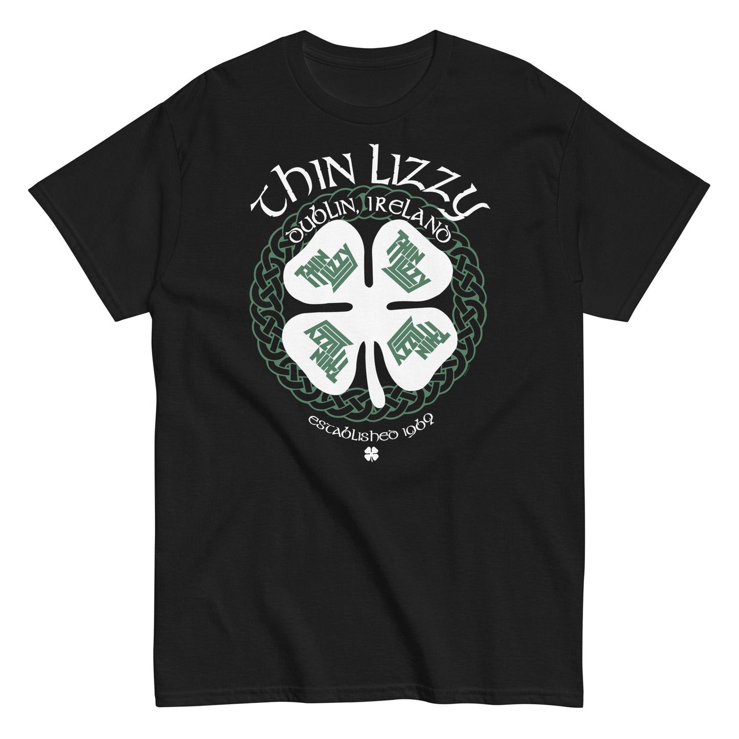 Thin Lizzy Dublin Officially Licensed Mens T Shirt Black