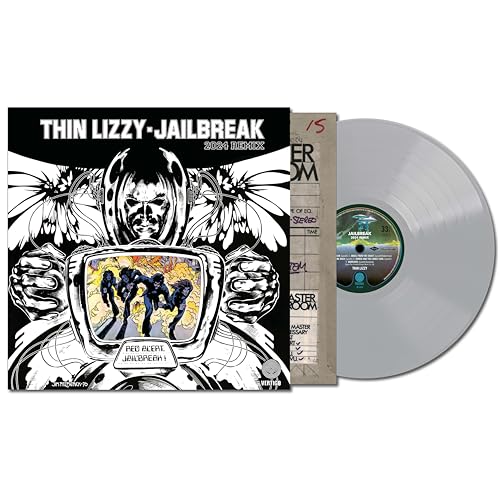 Thin Lizzy Jailbreak Gray LP Vinyl Record