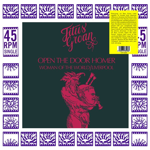 Titus Groan - Open The Door Homer Vinyl Record