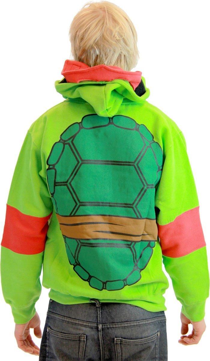 TMNT Costume Hooded Sweatshirt with Detachable Eye Mask
