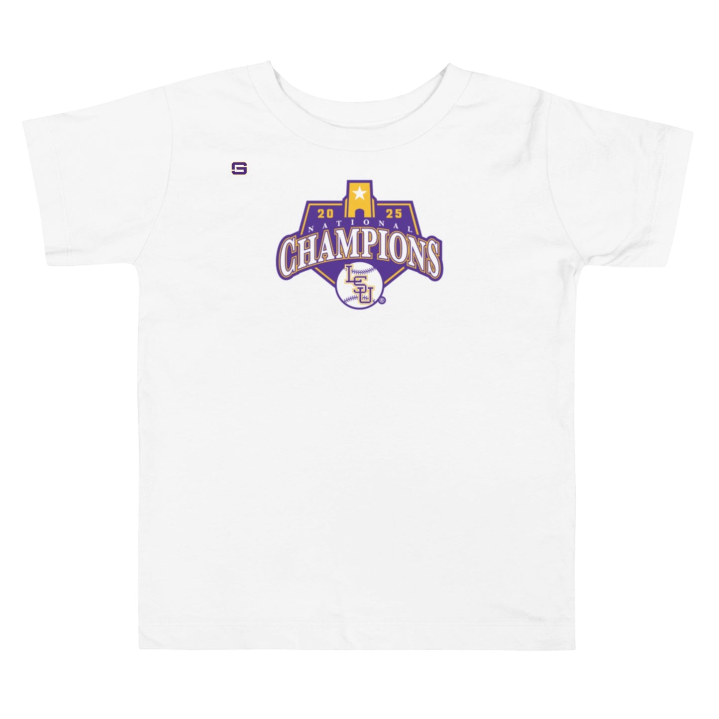 LSU Baseball National Championship Logo Toddler Tee