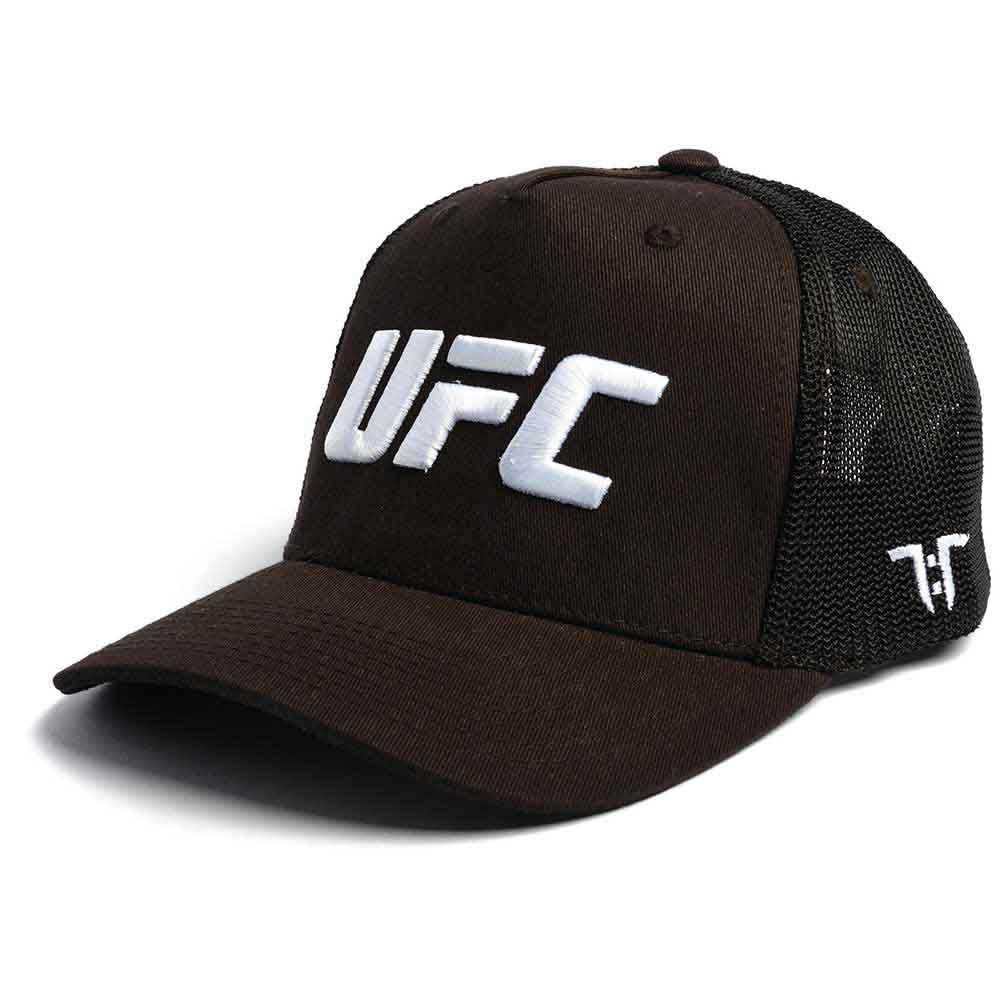 Tokyo Time UFC White Logo Mesh Hat Officially Licensed