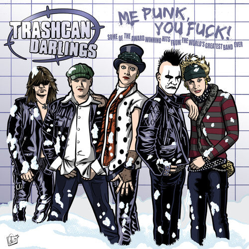 Trashcan Darlings - Me Punk, You Fuck! (Colored Vinyl, Red) Vinyl Record