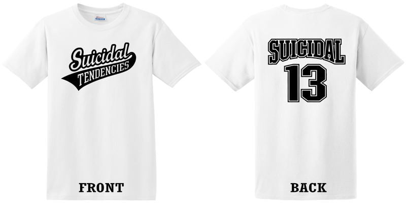 Suicidal Tendencies TS27 13 Baseball Logo T Shirt