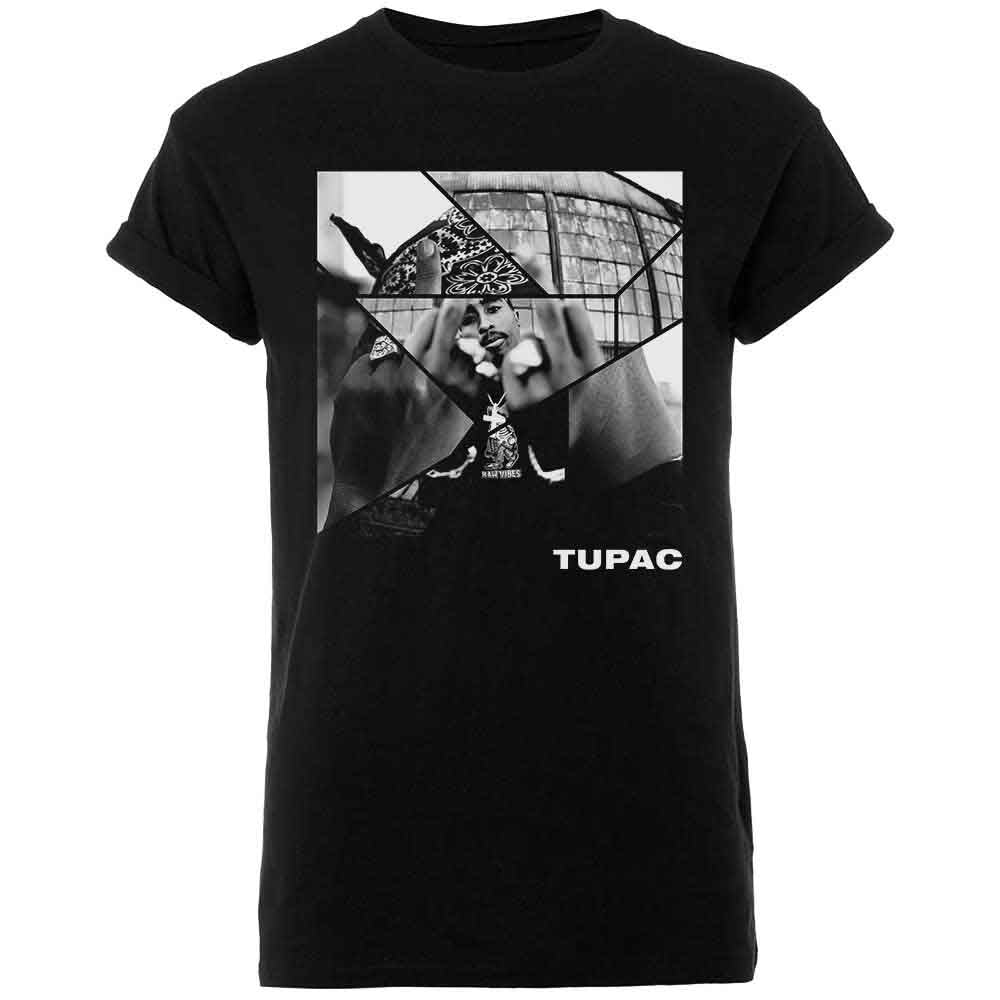 Tupac Broken Up Mens T Shirt Officially Licensed