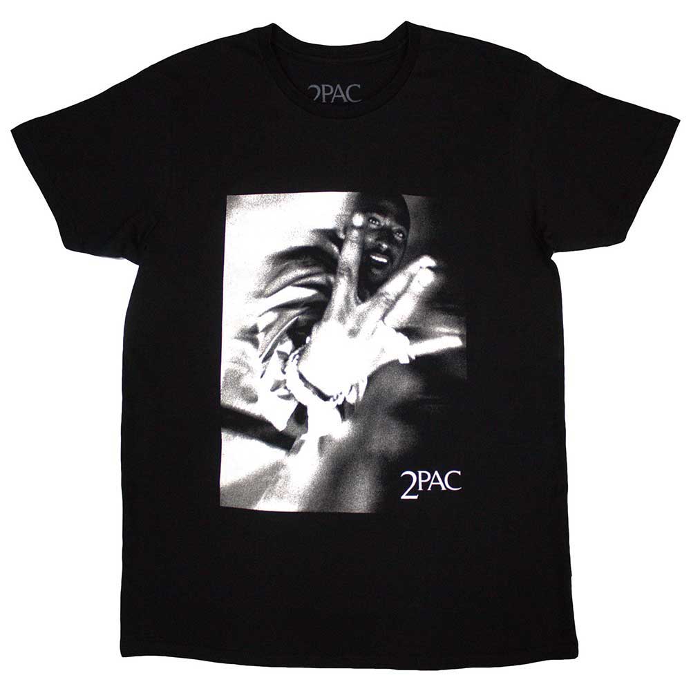 Tupac Fingers Mens T Shirt Officially Licensed