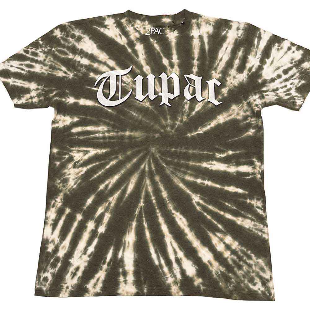 Tupac Gothic Logo Mens T Shirt Officially Licensed