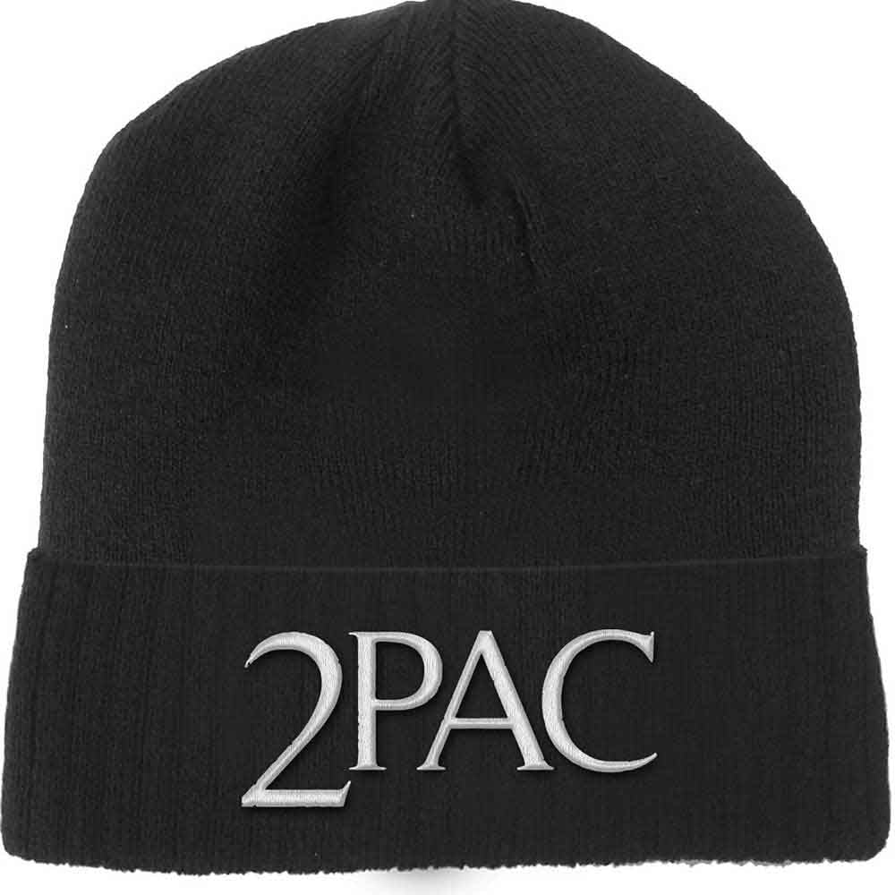Tupac Logo Beanie Hat Officially Licensed