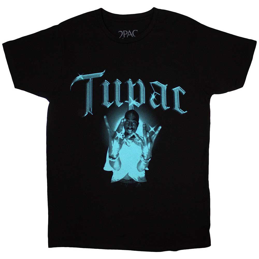 Tupac West Side Mens T Shirt Black
