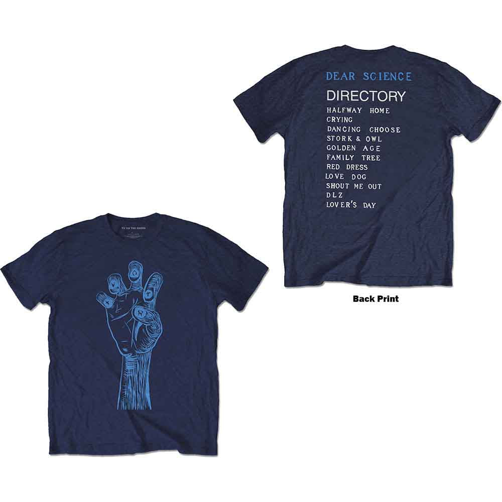 Tv On The Radio Brushstroke Hand Mens T Shirt Officially Licensed