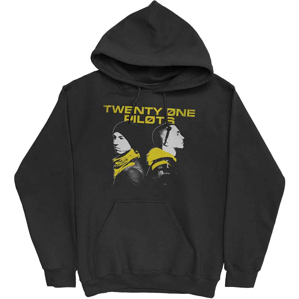 Twenty One Pilots Back To Back Hoodie Sweatshirt Officially Licensed