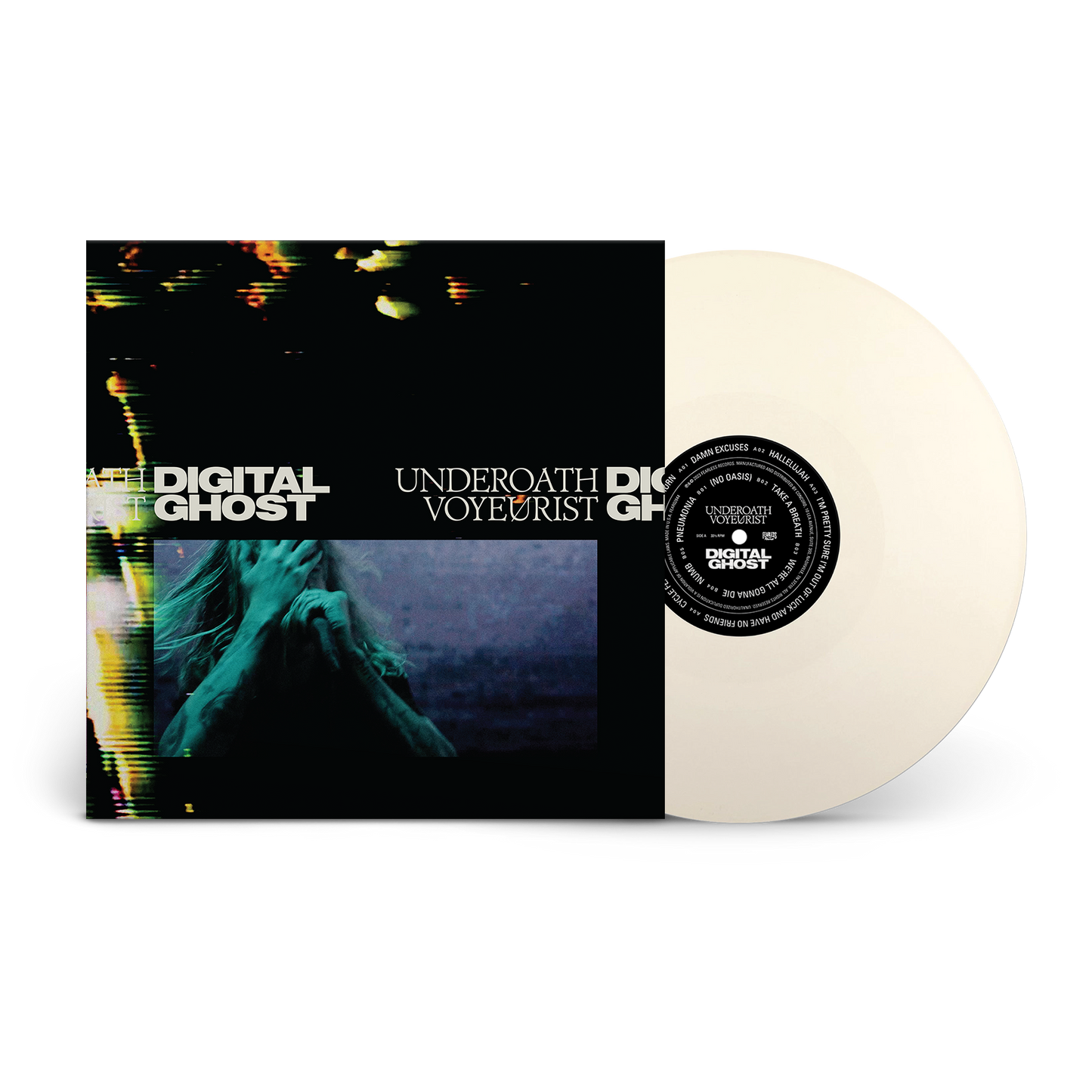 Underoath ‘Voyeurist | Digital Ghost’ LP (Limited Edition – Only 300 Made, Bone Vinyl) Vinyl Record