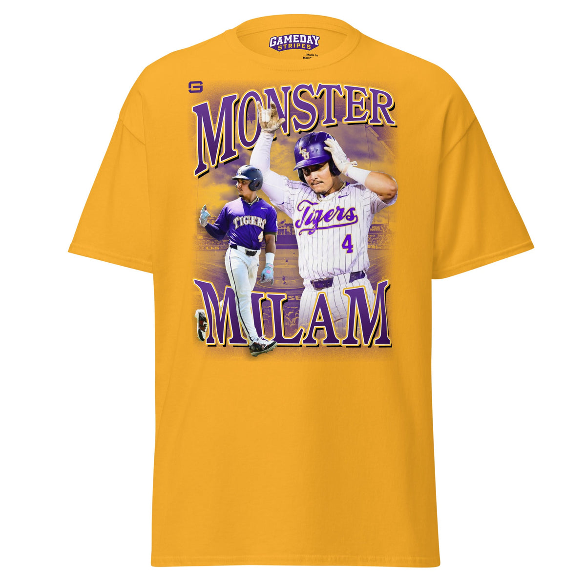 LSU Baseball Monster Milam Graphic T-Shirt