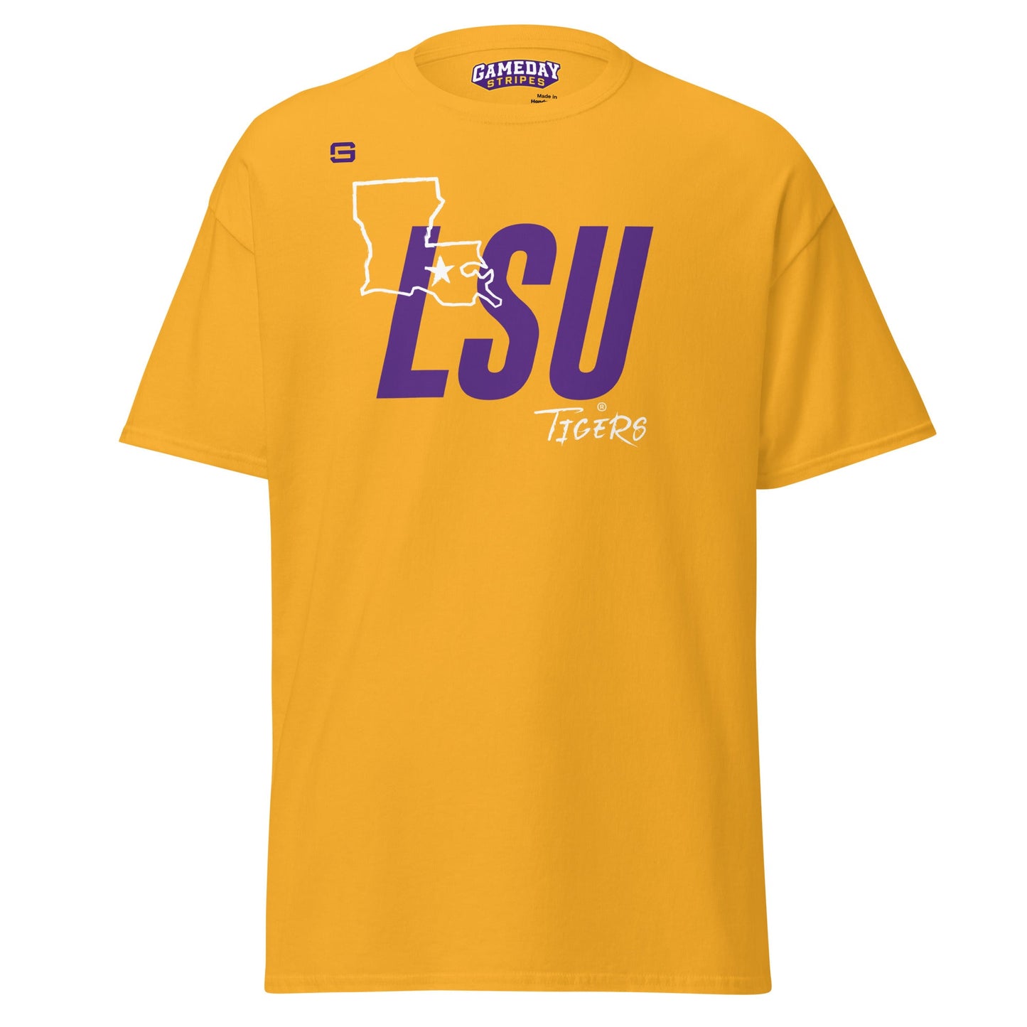 LSU Football State T-Shirt