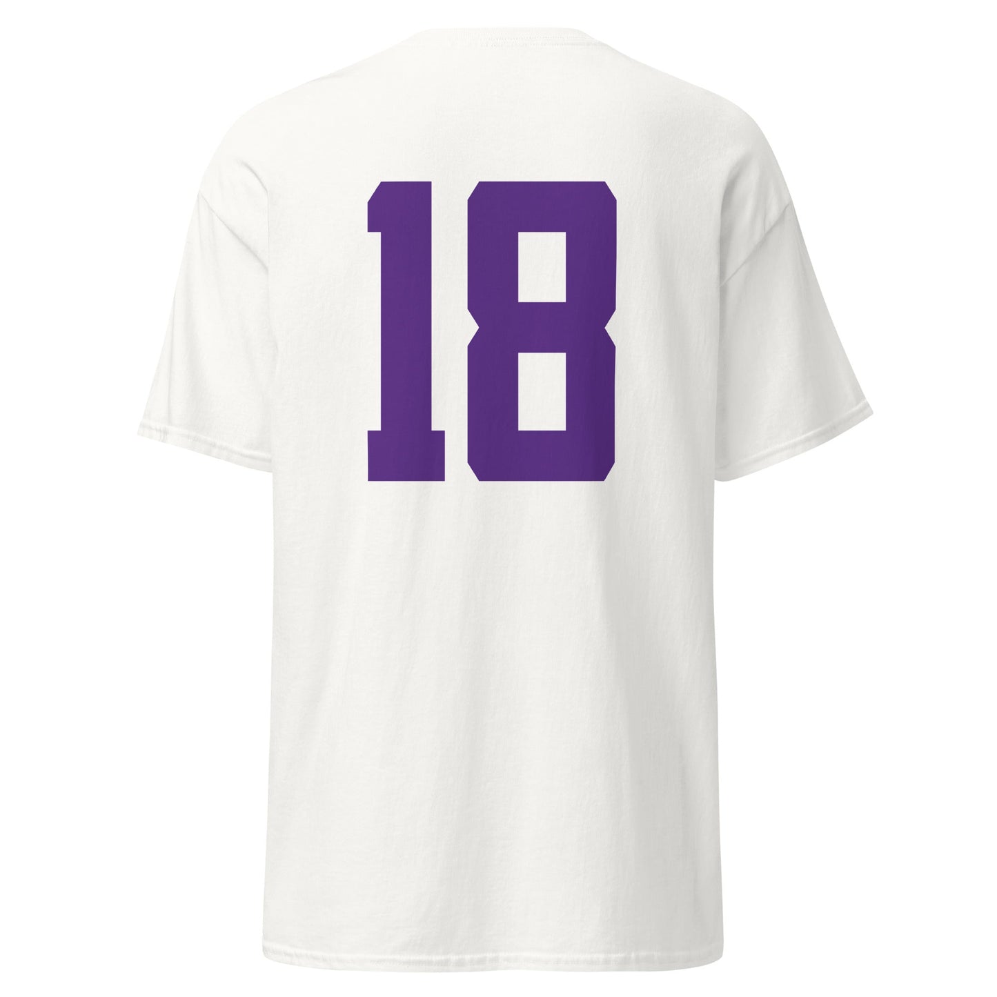 LSU Football 18 T-Shirt - White