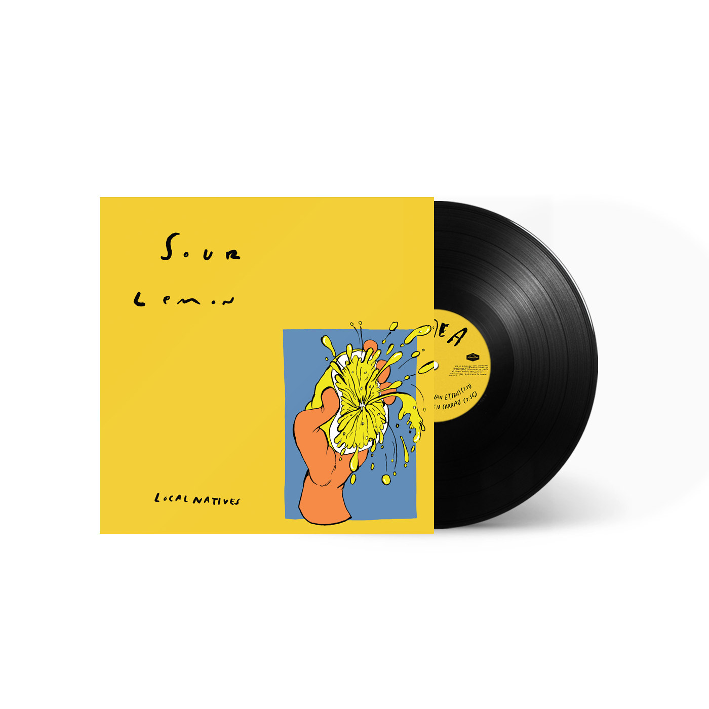 Local Natives Sour Lemon EP 10" Vinyl Record