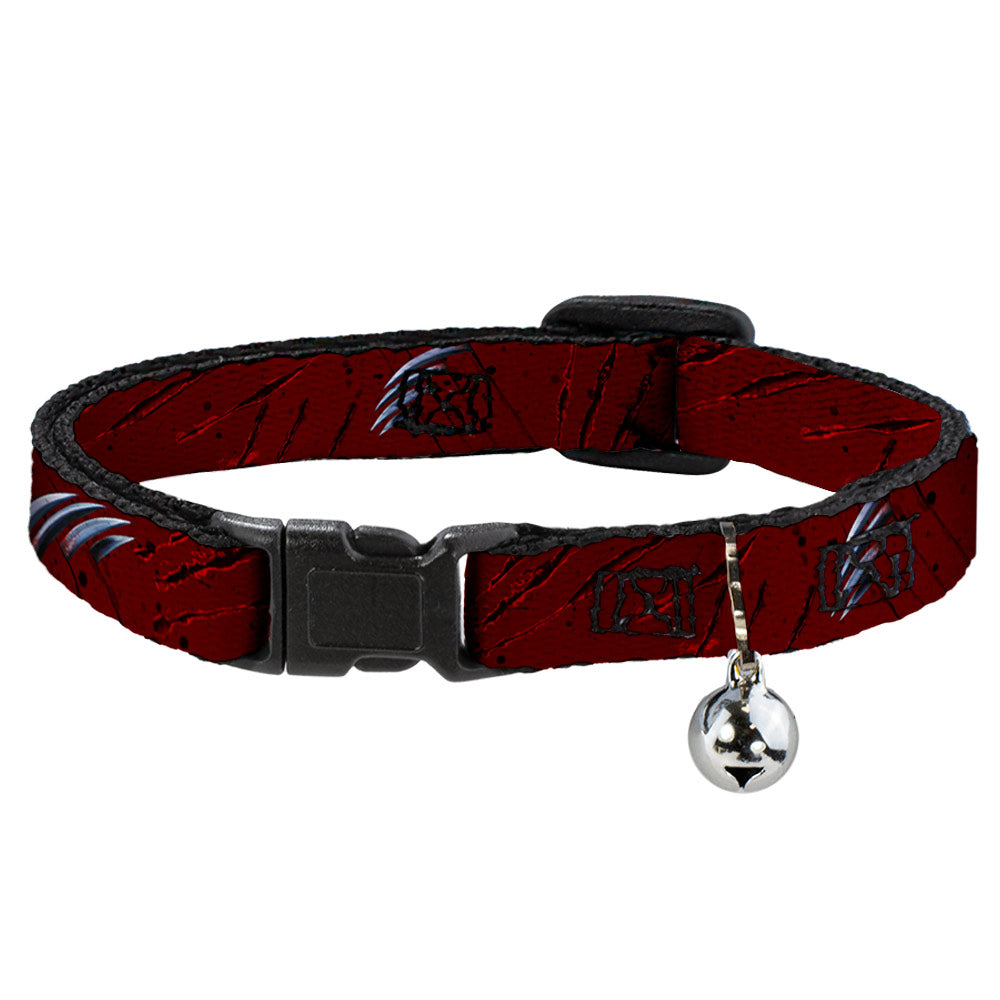 Nightmare On Elm Street Freddy's Hand Scratching Cat Collar