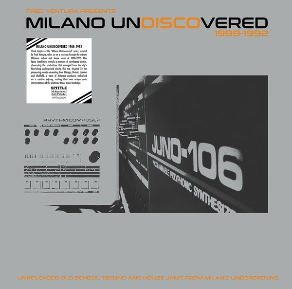 Fred Ventura Presents Milano Undiscovered 1988-1992 - Unreleased Vinyl Record