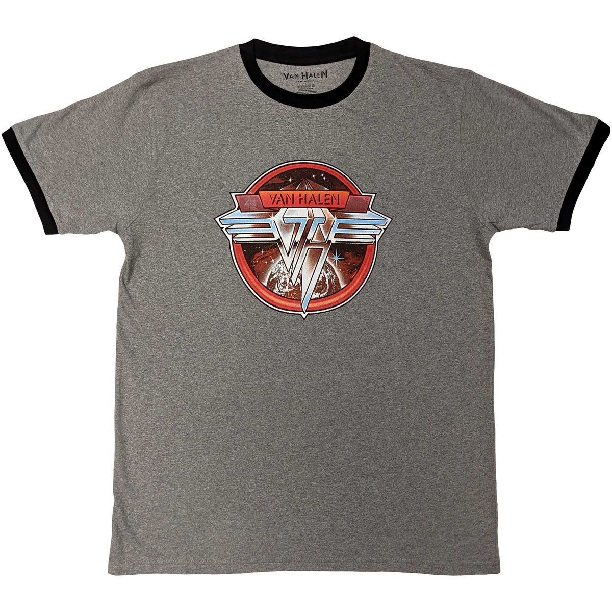 Van Halen Circle Logo Mens T Shirt Officially Licensed